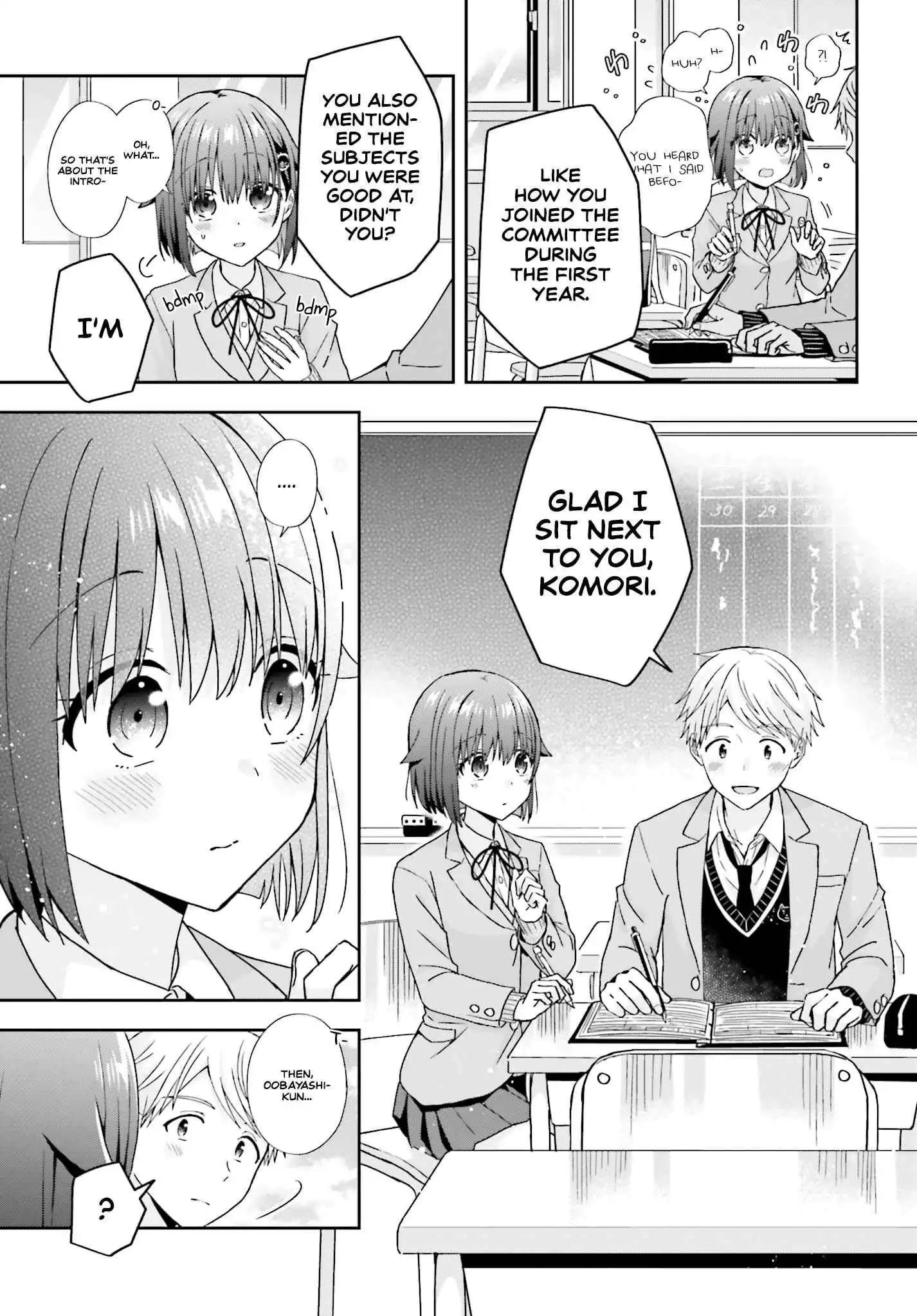 The Quiet Komori-san and the Loud Oobayashi-kun Chapter 24 12